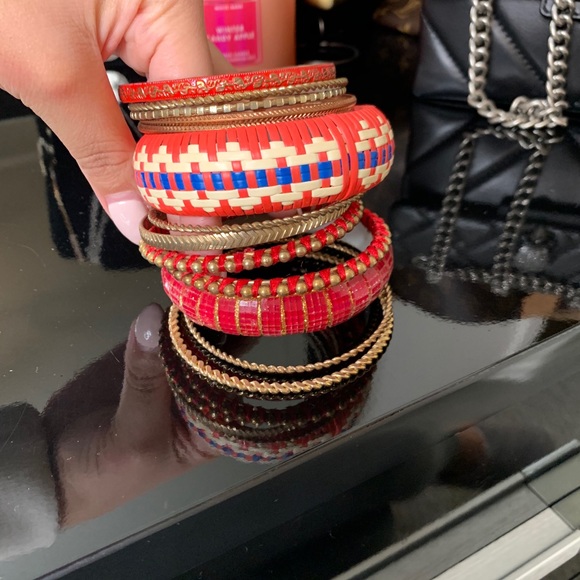 Multi-color Bangle Set! - Picture 2 of 2